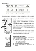 Предварительный просмотр 9 страницы Haverland RC-10A Instruction And Installation Manual