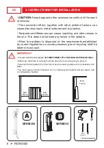 Предварительный просмотр 6 страницы Haverland RC11W2022 Instruction & Installation Manual