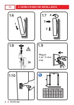 Предварительный просмотр 8 страницы Haverland RC11W2022 Instruction & Installation Manual