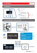 Предварительный просмотр 11 страницы Haverland RC11W2022 Instruction & Installation Manual