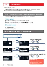 Предварительный просмотр 20 страницы Haverland RC11W2022 Instruction & Installation Manual