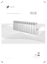 Предварительный просмотр 1 страницы Haverland RCB Instruction And Installation Manual