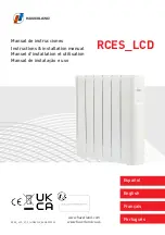 Haverland RCES LCD Instruction & Installation Manual предпросмотр