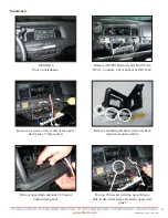 Предварительный просмотр 2 страницы Havis-Shields 1996-2008 Crown Victoria Swing-Out Dash Monitor Mount S-DMM-XXX-CV-SO Install Instructions