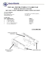 Havis-Shields C-VS-1000-TAH Install Instructions preview