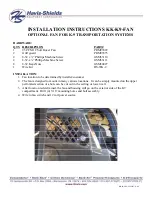 Havis-Shields GSM30027 Installation Instructions preview