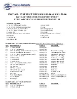 Preview for 1 page of Havis-Shields Kwik-Kit KK-100-06 Install Instructions Manual