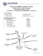 Havis-Shields Telescoping Computer Base C-TCB-4 Install Instructions предпросмотр