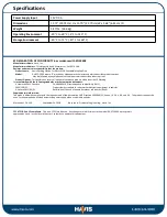 Preview for 3 page of Havis DS-DA-422 Owner'S Manual