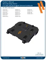 Предварительный просмотр 1 страницы Havis DS-DELL-410 Series Owner'S Manual