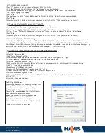 Preview for 2 page of Havis DS-PAN-100 Series Technical Support
