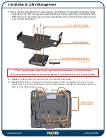 Предварительный просмотр 8 страницы Havis DS-PAN-111-1 Owner'S Manual