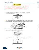 Предварительный просмотр 8 страницы Havis DS-PAN-211 Owner'S Manual