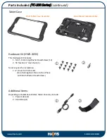 Предварительный просмотр 9 страницы Havis DS-TAB-100 Series Owner'S Manual