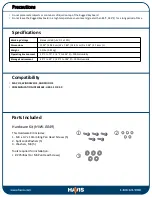 Preview for 2 page of Havis KB-104 Owner'S Manual