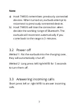 Preview for 7 page of Havit TW935 User Manual