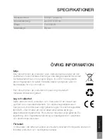 Preview for 9 page of Havso 530027 User Manual