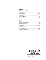 Предварительный просмотр 3 страницы Havso Erika 3.1 Manual