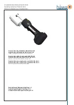 Preview for 1 page of hawa 2629-7200-00 Operating Instructions Manual