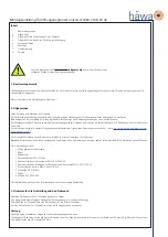 Preview for 1 page of hawa 3080-7108-87-00 Mounting Instructions