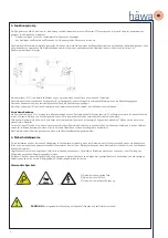 Предварительный просмотр 4 страницы hawa 3122 Series Operating Instructions Manual