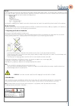 Предварительный просмотр 13 страницы hawa 3122 Series Operating Instructions Manual