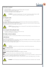 Предварительный просмотр 17 страницы hawa 3122 Series Operating Instructions Manual