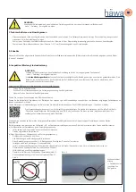 Предварительный просмотр 5 страницы hawa 3127-1000-23-37 Operating Instructions Manual