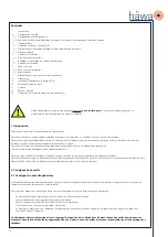 Предварительный просмотр 14 страницы hawa 3127-1000-23-37 Operating Instructions Manual