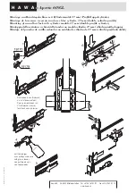 Предварительный просмотр 1 страницы hawa Aperto 60/GL Mounting