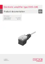 Preview for 1 page of HAWE Hydraulik EV2 S-CAN-DG-L3K Product Documentation