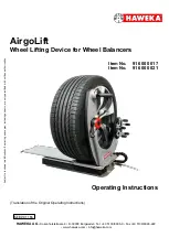 HAWEKA AirgoLift Operating Instructions Manual preview