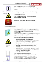 Preview for 6 page of HAWEKA AXIS 500 Operating Instructions Manual