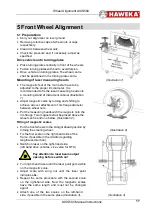 Preview for 19 page of HAWEKA AXIS 500 Operating Instructions Manual