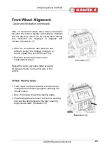 Preview for 27 page of HAWEKA AXIS 500 Operating Instructions Manual