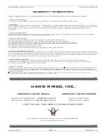 Preview for 12 page of Hawg Wired DCS120 Installation Manual