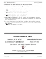 Preview for 2 page of Hawg Wired DK470 Installation Manual