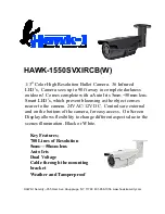 HAWK-I Security 1550SVXIRCB Specifications предпросмотр