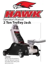 Hawk 2 Ton Aluminium Trolley Jack Operator'S Manual preview