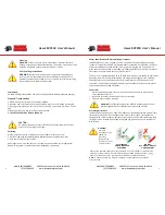 Предварительный просмотр 3 страницы Hawk BVP25D User Manual