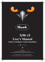 Preview for 1 page of Hawk HA-X90 User Manual