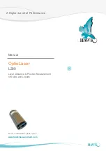 Hawk OptioLaser L100 Manual preview