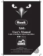 Hawk x60 User Manual предпросмотр