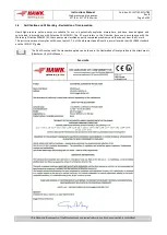 Preview for 5 page of Hawk XLT HT IEX Series Instruction Manual