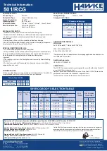 Предварительный просмотр 9 страницы Hawke 501/RCG Product Assembly Instructions