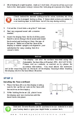 Предварительный просмотр 3 страницы HawkEye Electronics DepthTrax 1BX Installation And Operation Manual