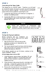 Предварительный просмотр 4 страницы HawkEye Electronics DepthTrax 1BX Installation And Operation Manual