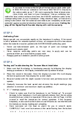 Preview for 16 page of Hawkeye Mfg D10D Installation & Operation Manual