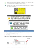 Предварительный просмотр 2 страницы Hawkeye Mfg DT1H User Manual