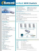 Предварительный просмотр 2 страницы Hawking CS154F Specification Sheet